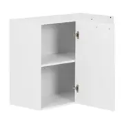 ARMÁRIO DE COZINHA AÉREO DE CANTO 80 CM 1 PORTA - BRANCO - Foto 3
