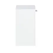 ARMÁRIO DE COZINHA AÉREO DE CANTO 80 CM 1 PORTA - BRANCO - Foto 4