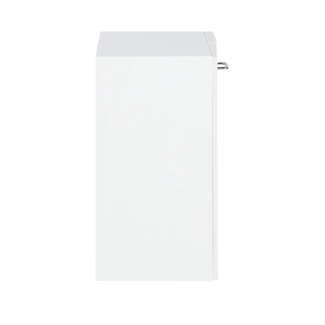 ARMÁRIO DE COZINHA AÉREO DE CANTO 80 CM 1 PORTA - BRANCO - Foto 4