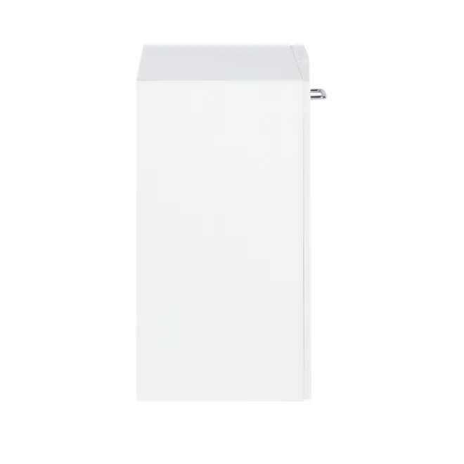 ARMÁRIO DE COZINHA AÉREO DE CANTO 80 CM 1 PORTA - BRANCO - Foto 4