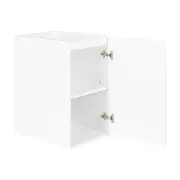 ARMÁRIO DE COZINHA INFERIOR 40 CM 1 PORTA PRÁTICA - BRANCO - Foto 4