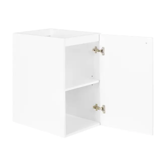 ARMÁRIO DE COZINHA INFERIOR 40 CM 1 PORTA PRÁTICA - BRANCO - Foto 4