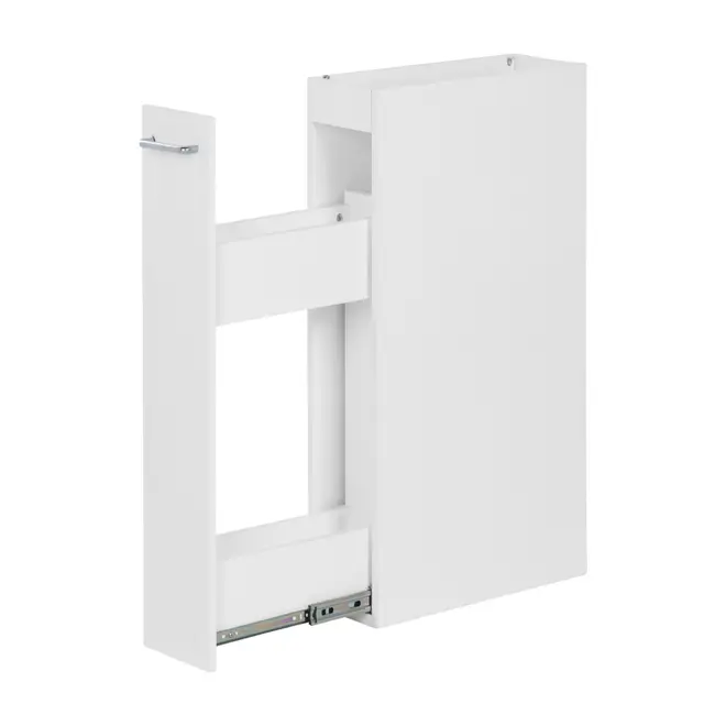 ARMÁRIO DE COZINHA INFERIOR PORTA-TEMPERO 20 CM PRÁTICA - BRANCO - Foto 3