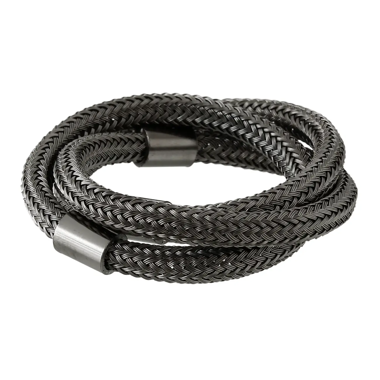 ARGOLA PARA GUARDANAPO CONJUNTO COM 2 PEÇAS CHAIN - GRAFITE - Foto 4