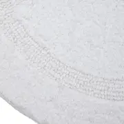 TAPETE REDONDO 60 CM CICLO - BRANCO - Foto 2