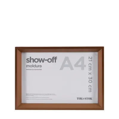 MOLDURA A4 21 CM X 30 CM SHOW-OFF