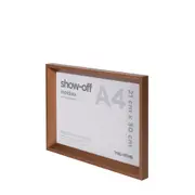 MOLDURA A4 21 CM X 30 CM SHOW-OFF - COBRE - Foto 2