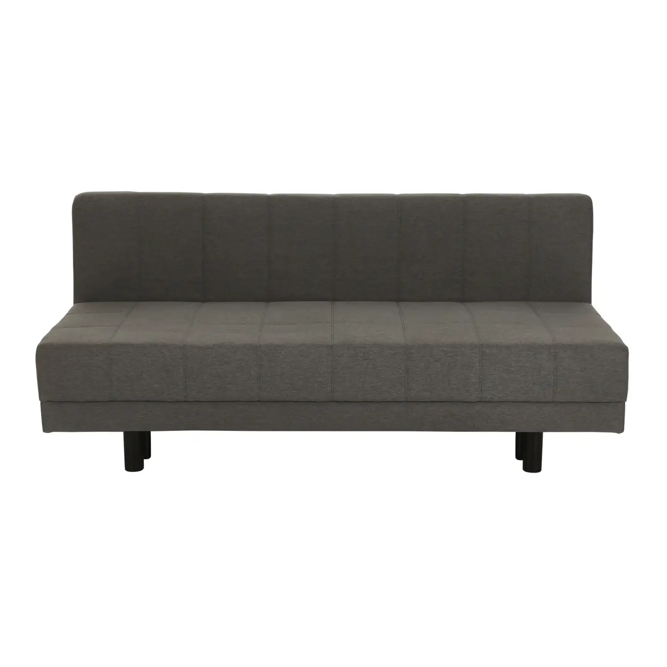 SOFÁ-CAMA 3 LUGARES CLAP - CINZA/PRETO - Foto 5