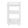 CARRINHO COM PRATELEIRA 63 CM X 45 CM PALETE - BRANCO - Foto 2