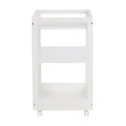 CARRINHO COM PRATELEIRA 63 CM X 45 CM PALETE - BRANCO - Foto 2
