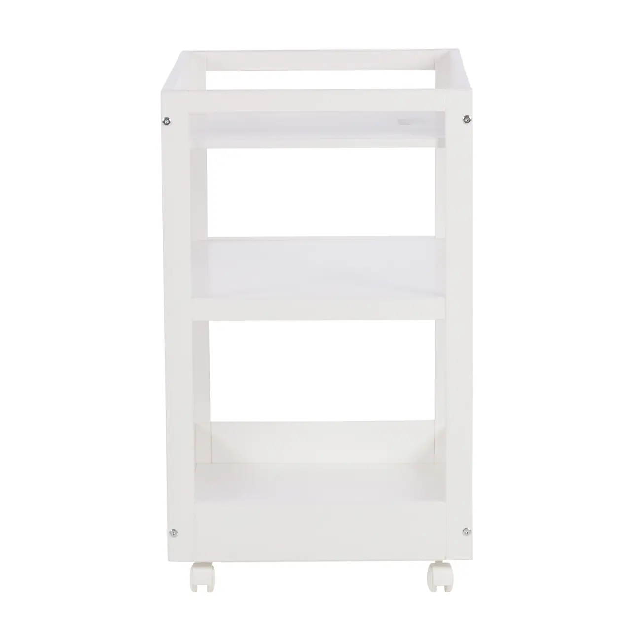 CARRINHO COM PRATELEIRA 63 CM X 45 CM PALETE - BRANCO - Foto 2