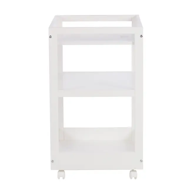 CARRINHO COM PRATELEIRA 63 CM X 45 CM PALETE - BRANCO - Foto 2