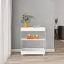 CARRINHO COM PRATELEIRA 63 CM X 45 CM PALETE - BRANCO - Foto 4