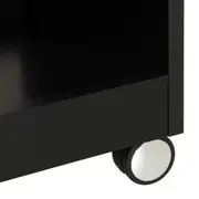CARRINHO BAR/APARADOR 1,06 M X 40 CM VANN - PRETO - Foto 5
