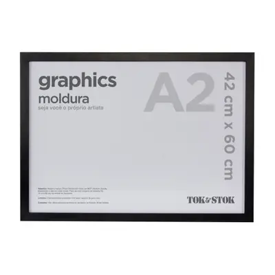KIT MOLDURA A2 42 CM X 60 CM GRAPHICS