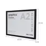 KIT MOLDURA A2 42 CM X 60 CM GRAPHICS - PRETO - Foto 3