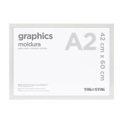 KIT MOLDURA A2 42 CM X 60 CM GRAPHICS