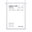 BRANCO - MOLDURA A4 21 CM X 30 CM GALLERY WALL