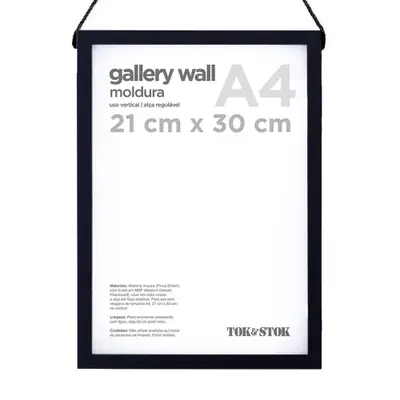 MOLDURA A4 21 CM X 30 CM GALLERY WALL