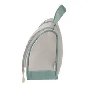 NÉCESSAIRE COM ALÇA NATTU - CAMELO/SÁLVIA - Foto 3