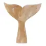ADORNO 13 CM MARAÚ TAIPU CAUDA - BRANCO/PAULOWNIA - Foto 1