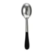 COLHER PARA SORVETE 17 CM GREAT CHEF - ZINCO/PRETO - Foto 5