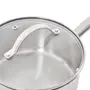 PANELA INDUÇÃO 16 CM UNA - INOX/INCOLOR - Foto 5