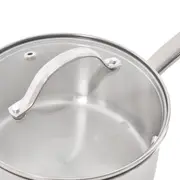 PANELA INDUÇÃO 16 CM UNA - INOX/INCOLOR - Foto 5