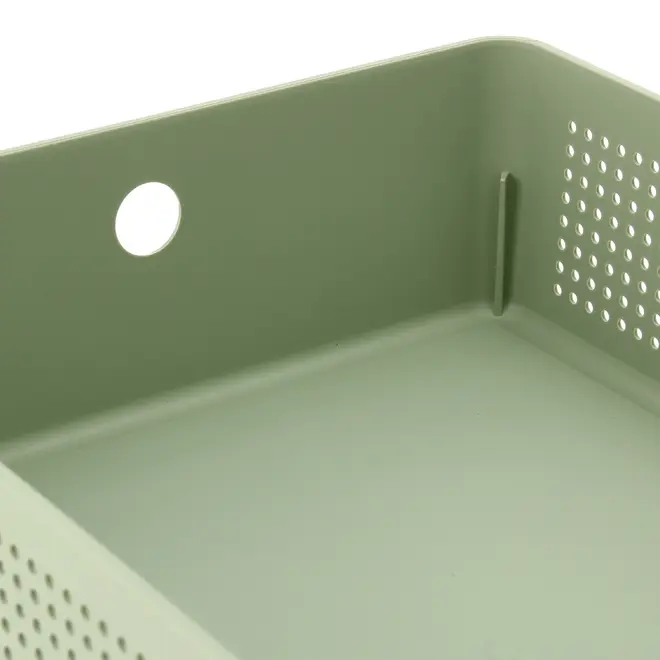 CESTO ORGANIZADOR 34 CM X 27 CM KEEPFULL - SÁLVIA - Foto 6
