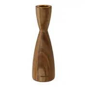 SUPORTE VELA/CASTIÇAL 17 CM ACÁCIA - ACÁCIA/OURO - Foto 1