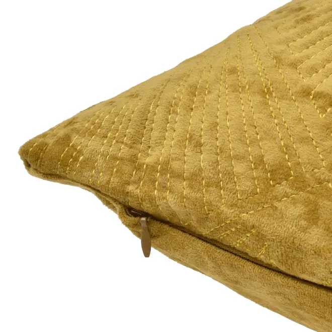 CAPA PARA ALMOFADA 45 CM X 45 CM DAZZLING - DOURADO - Foto 4