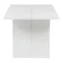 MESA DE JANTAR DOBRÁVEL 1,60 M X 42 CM/85 CM FLIP-FLOP - BRANCO - Foto 6