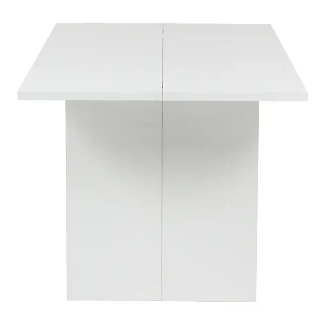 MESA DE JANTAR DOBRÁVEL 1,60 M X 42 CM/85 CM FLIP-FLOP - BRANCO - Foto 6
