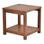 MESA LATERAL 50 CM X 50 CM ARMAZÉM - NOZES - Foto 1
