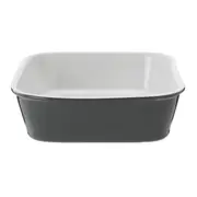TRAVESSA REFRATÁRIA 29 CM X 21 CM THEVY - KONKRET/BRANCO - Foto 3