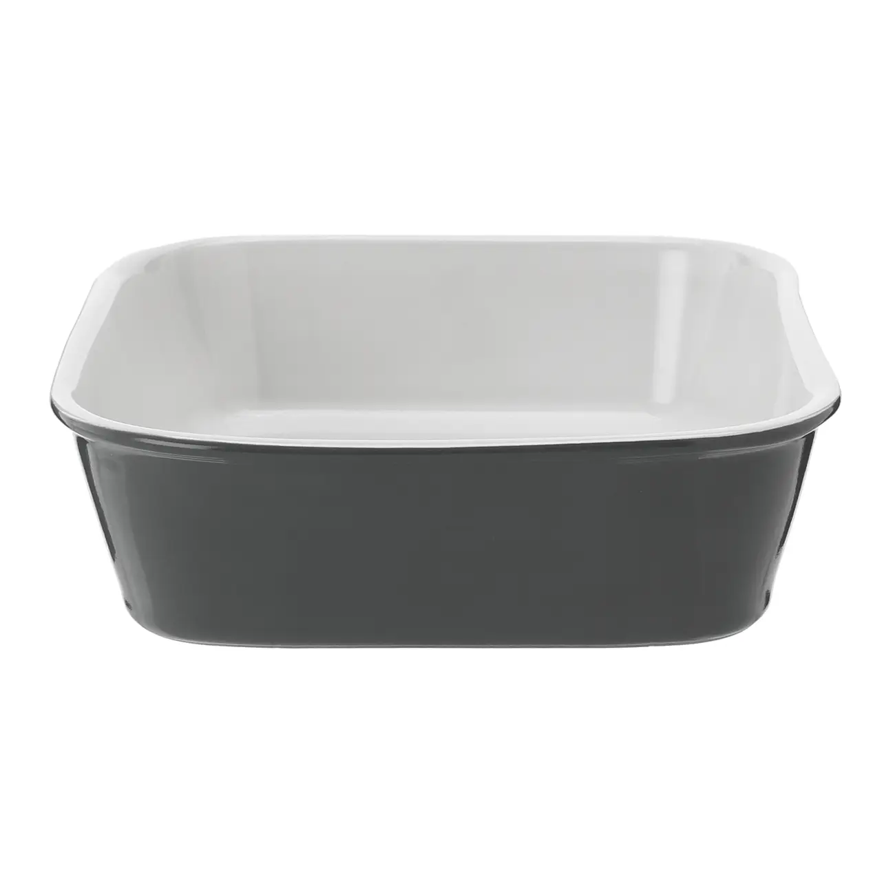 TRAVESSA REFRATÁRIA 29 CM X 21 CM THEVY - KONKRET/BRANCO - Foto 3