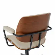 CADEIRA HOME OFFICE PINCHO - PRETO/CAMELO - Foto 11