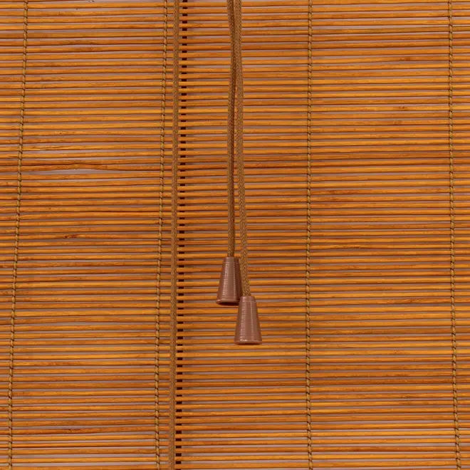 PERSIANA ROLL COM BANDÔ 1,20 M X 1,60 M BAMBU BAMBA - NOZES/BEGE - Foto 6