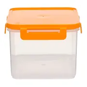 POTE HERMÉTICO 1,6 L FLIPPY - BRANCO TRANSLÚCIDO/SORBET DE MANGA - Foto 3