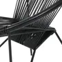 POLTRONA ESPAGUETE STRING - PRETO/PRETO - Foto 8