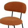 BANCO ALTO DISCUS - PRETO/CASCA DE URUCUM - Foto 6