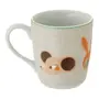 CANECA 240 ML FEIRA DOS BICHOS - MANJERICÃO/CASCA DE URUCUM - Foto 4