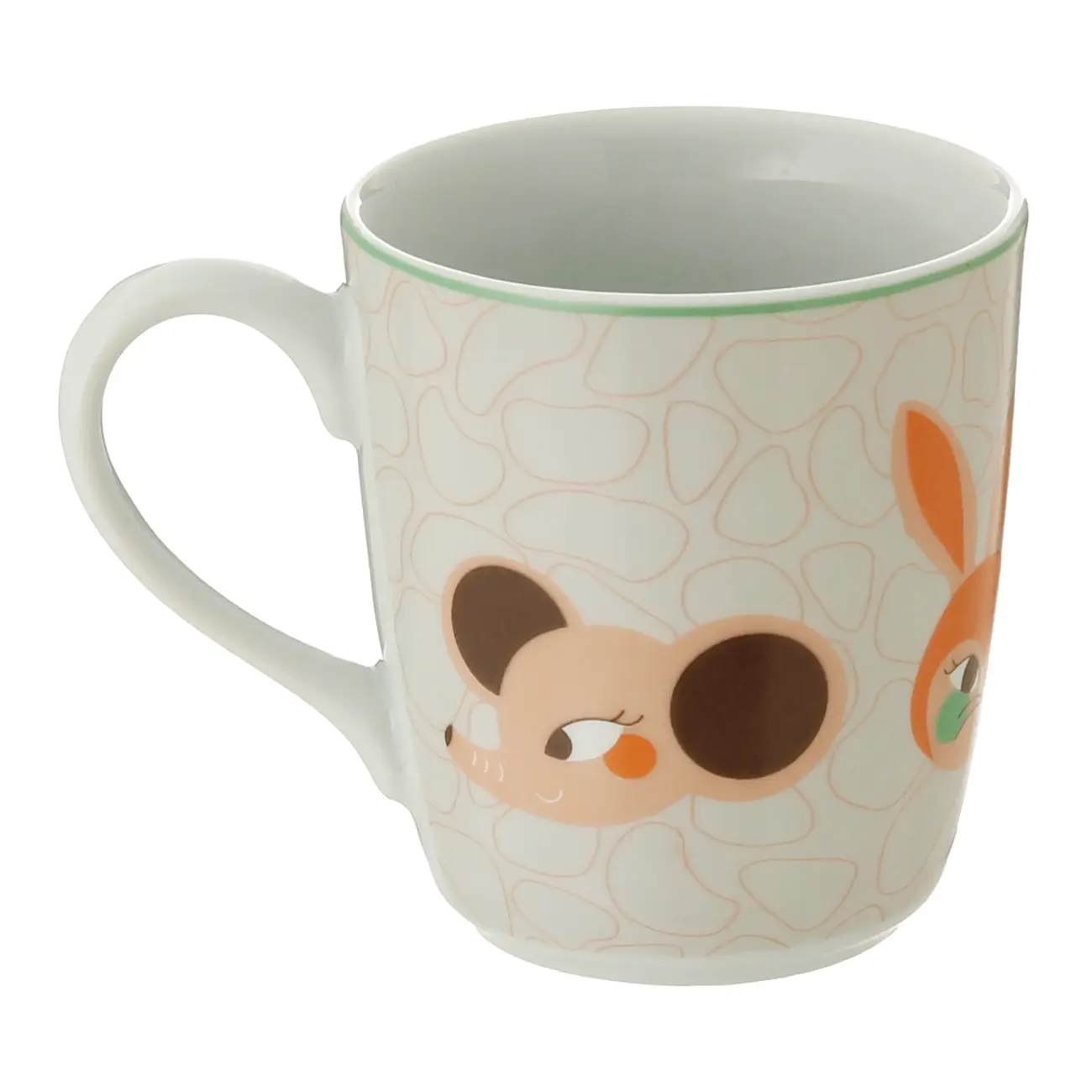 CANECA 240 ML FEIRA DOS BICHOS - MANJERICÃO/CASCA DE URUCUM - Foto 4