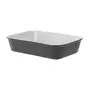 TRAVESSA REFRATÁRIA 25 CM X 17 CM THEVY - KONKRET/BRANCO - Foto 2