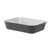 TRAVESSA REFRATÁRIA 25 CM X 17 CM THEVY - KONKRET/BRANCO - Foto 2