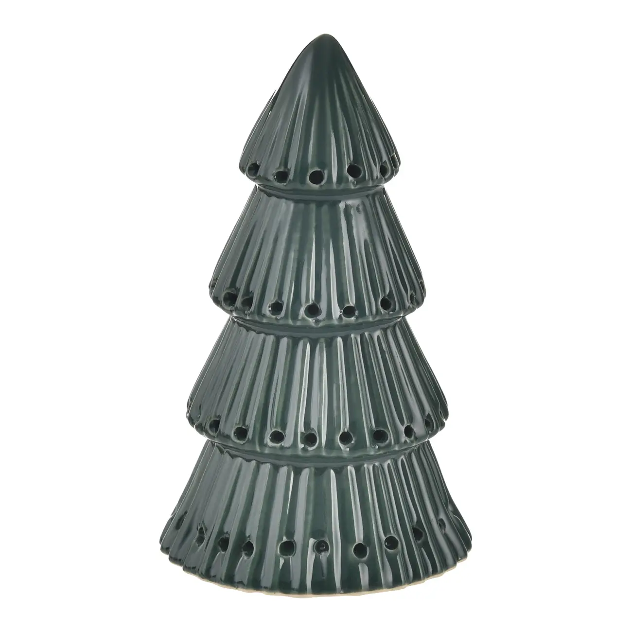 ADORNO ÁRVORE STAR LED 12 CM HOHO HOME - ENGLISH GREEN - Foto 1
