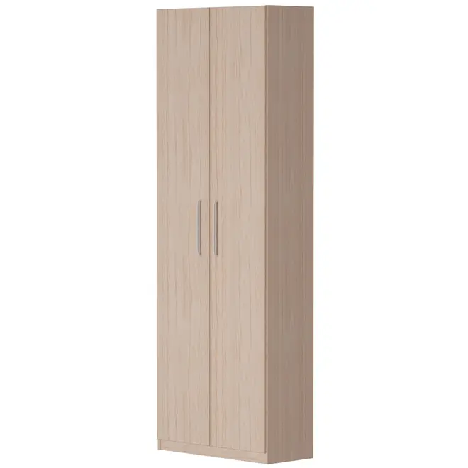 GUARDA-ROUPA DE SOLTEIRO 2 PORTAS/3 PRATELEIRAS LIVE - NATURAL WASHED - Foto 12