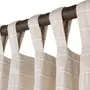CORTINA 2 PEÇAS 1,40 M X 2,50 M MALAW - BEGE/BRANCO - Foto 4