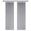 PRETO/BRANCO - CORTINA 2 PEÇAS 1,40 M X 2,50 M MALAW