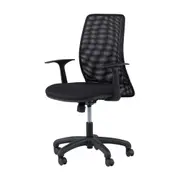 CYBER CADEIRA EXECUTIVA - PRETO/PRETO - Foto 1